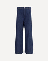 Halona wide leg Jeans - BLUE | Base Blu