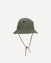 Rain Hat by Barbour x Paul Smith - KHAKI  | Base Blu