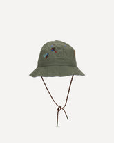Rain Hat by Barbour x Paul Smith - KHAKI  | Base Blu