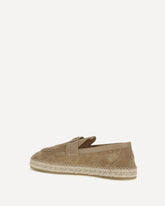 Suede Espadrilles - BEIGE | Base Blu