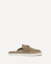 Chanme Mules Loafers - BEIGE | Base Blu