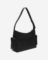 Aren medium Shoulder Bag - BLACK | Base Blu