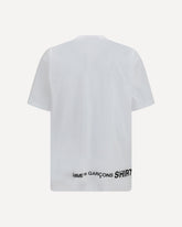 T-shirt girocollo a maniche corte oversize - BIANCO | Base Blu