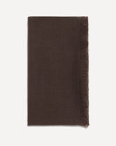 Cashmere and silk Scarf - BROWN | Base Blu