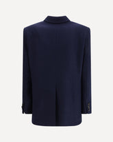 Double-Breasted Blazer - BLUE | Base Blu