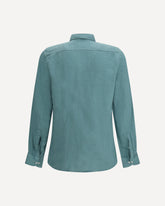 Linen Shirt - GREEN | Base Blu