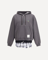 Triple Layered Half Zip Hoodie - GREEN | Base Blu