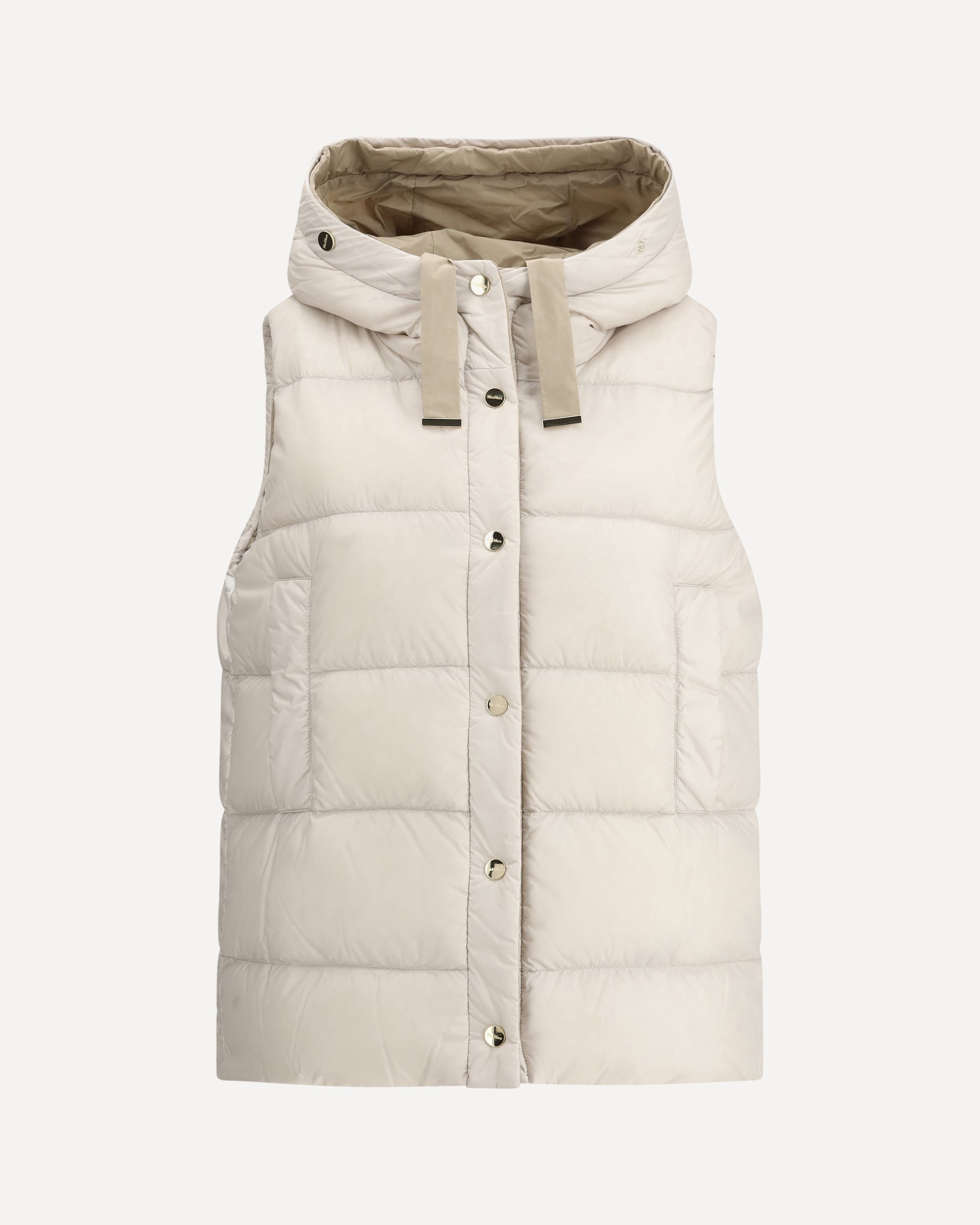 MAX MARA THE CUBE Jsoft Down Vest BEIGE | Base Blu