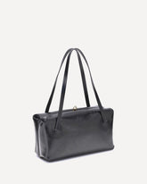 Small Goji Pillow Shoulder Bag - BLACK | Base Blu