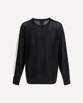 Mesh Sweatshirt - BLACK | Base Blu
