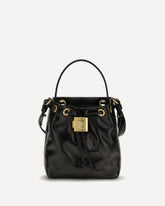 Borsa a Secchiello Pulse mini - NERO | Base Blu