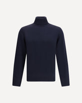 Turtleneck Sweater - BLUE | Base Blu