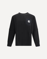 WIP Cotton Jersey L/S T-Shirt by Sacai x Carhartt - BLACK | Base Blu
