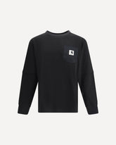 WIP Cotton Jersey L/S T-Shirt by Sacai x Carhartt - BLACK | Base Blu