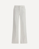 Stovepipe Jeans - WHITE | Base Blu