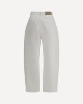 Jeans barrel  - BIANCO | Base Blu