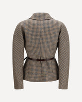 Blazer pied de poule - BEIGE | Base Blu