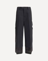 Paneled Pants - BLACK | Base Blu
