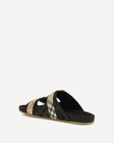 Check suede Urchin Sandals - MULTICOLOUR | Base Blu