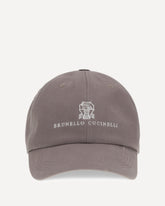 Logoed Baseball Hat - BROWN | Base Blu