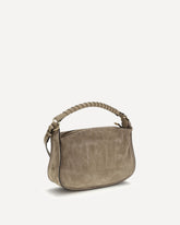 Small Marcie Shoulder Bag - BEIGE | Base Blu