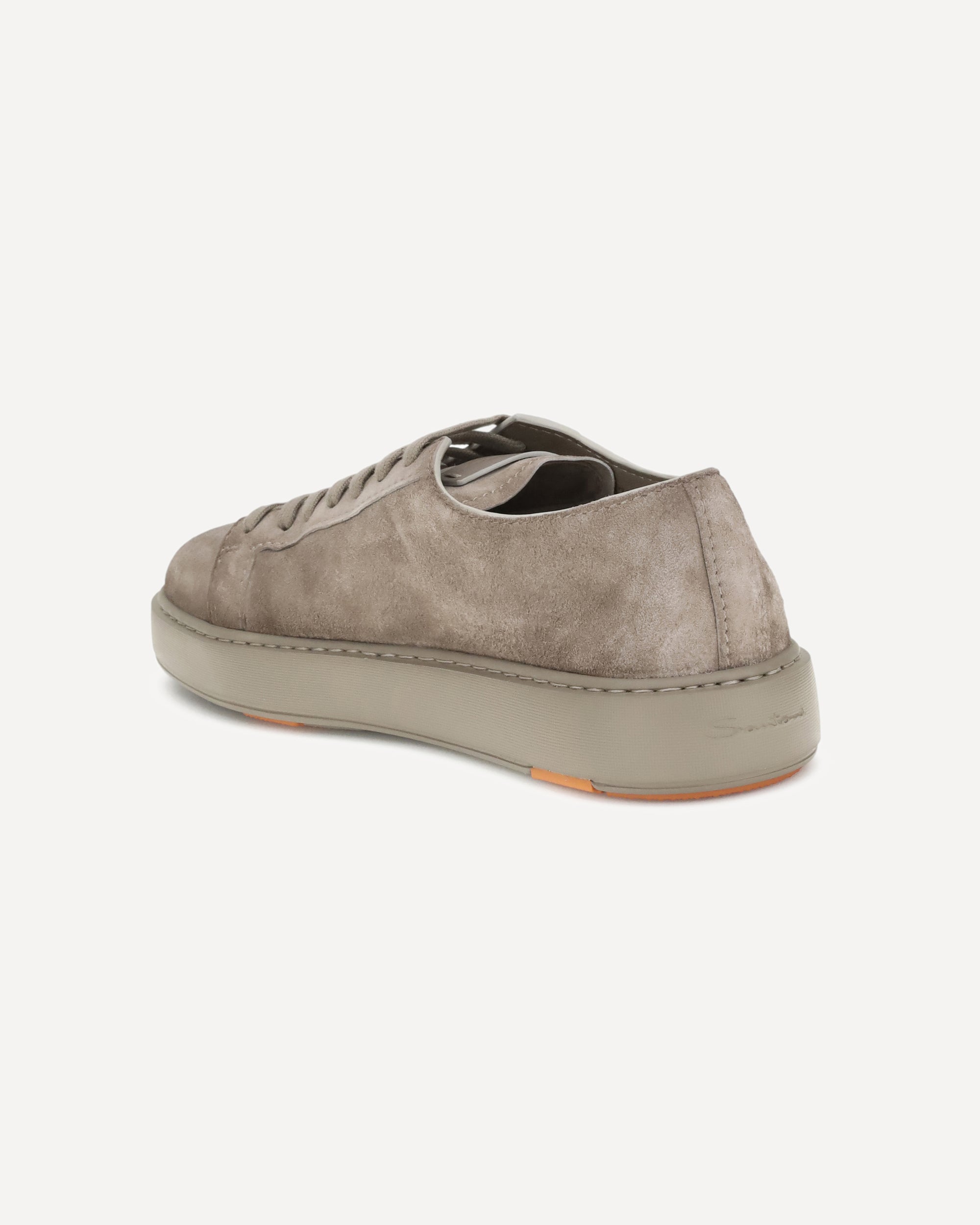 SANTONI Suede Sneakers GREY | Base Blu