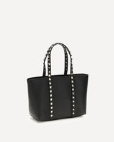 Borsa tote Rockstud piccola - NERO | Base Blu