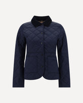 Deveron Quilt Jacket - BLUE | Base Blu