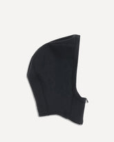 Cappuccio Vlogo Signature in jersey con zip - NERO | Base Blu