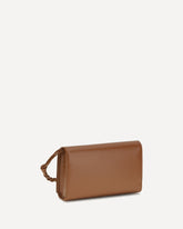 Tangle Wallet with shoulder strap - BROWN | Base Blu