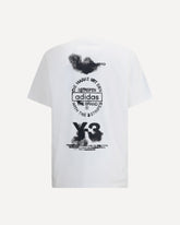 T-Shirt stampa grafica  - BIANCO | Base Blu