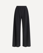 Virgin wool Gala Pants - BLACK | Base Blu