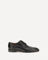 Greggo Oxford leather Lace-Up Shoes - BLACK | Base Blu