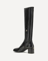 Stivale Alto  - NERO | Base Blu