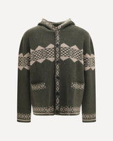 Horin Cardigan - GREEN | Base Blu