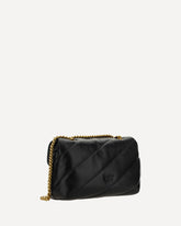Love Classic leather Shoulder Bag - BLACK | Base Blu