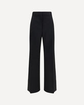 Tailored wool Pants - BLACK | Base Blu