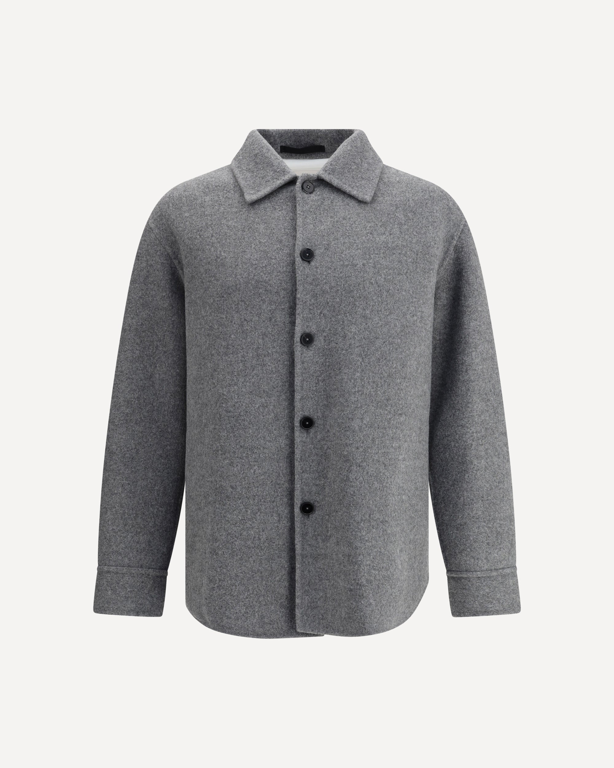 JIL SANDER Shirt Jacket GREY | Base Blu