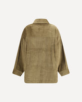 Ted Corduroy Coat - KHAKI  | Base Blu