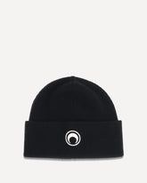 Cappello Beanie in lana merino - NERO | Base Blu