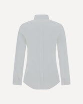 Cotton Shirt - WHITE | Base Blu