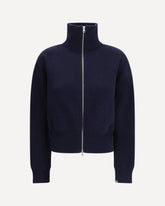 Cardigan con zip n°385 Xtra Cute - BLU | Base Blu