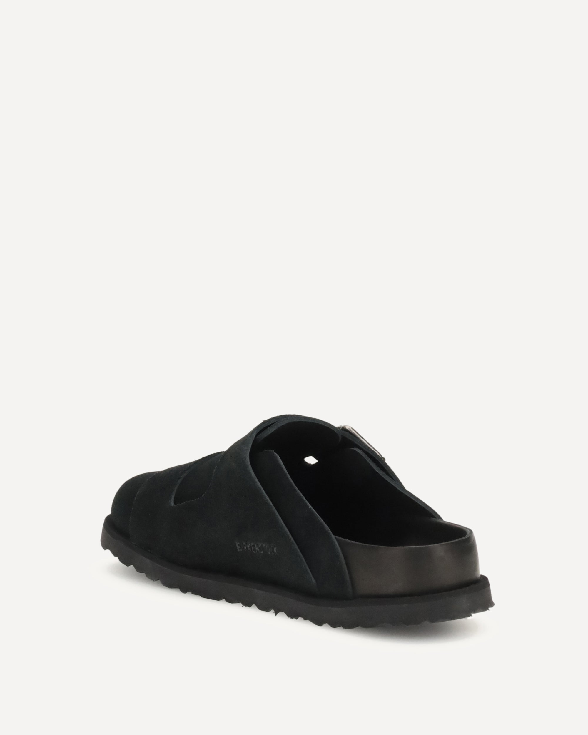 BIRKENSTOCK 1774 West suede Mules BLACK | Base Blu