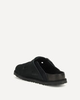 West suede Mules - BLACK | Base Blu