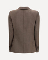 Aile Charmer Blazer - BROWN | Base Blu