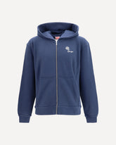 Kenzo Tulip zip Hoodie - BLUE | Base Blu