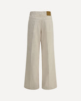 Wide leg Pants - BEIGE | Base Blu