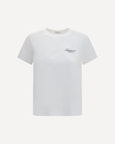Cotton T-shirt - WHITE | Base Blu