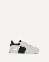 Low Top Hexagon Sneakers - WHITE | Base Blu