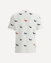 T-Shirt with dachshunds - WHITE | Base Blu